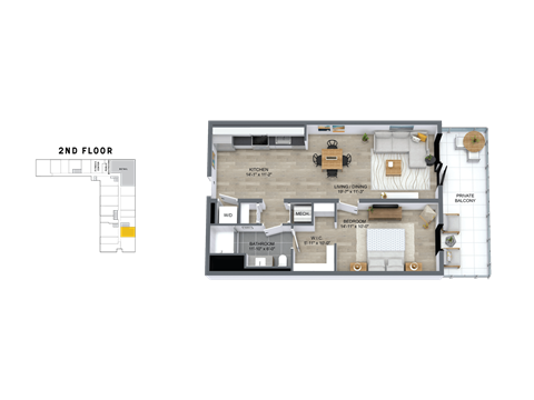 1744 N Western Ave Studio-3 Beds Apartment for Rent - Photo Gallery 61